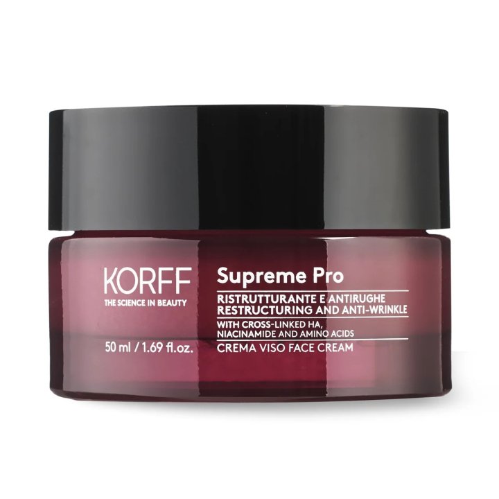 Korff Supreme Pro Crema Viso Ristrutturante e Antirughe