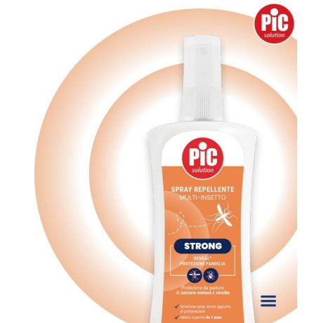 PIC BENGAL PROTEZIONE FAMIGLIA Spray repellente multi-insetto STRONG