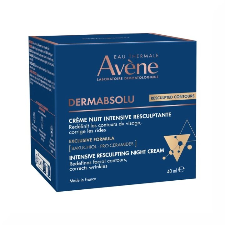 Eau Thermale Avene Dermabsolu Crema Notte Intensiva Rimodellante Anti-Età 40 ml