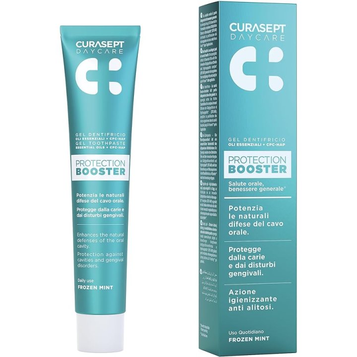 CURASEPT DAYCARE DENTIFRICIO PROTECTION BOOSTER FROZEN MINT75 ML