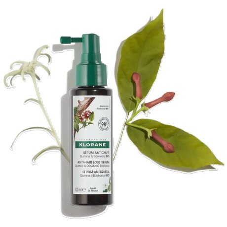 KLORANE Siero alla Chinina e Stella Alpina BIO 100 ml