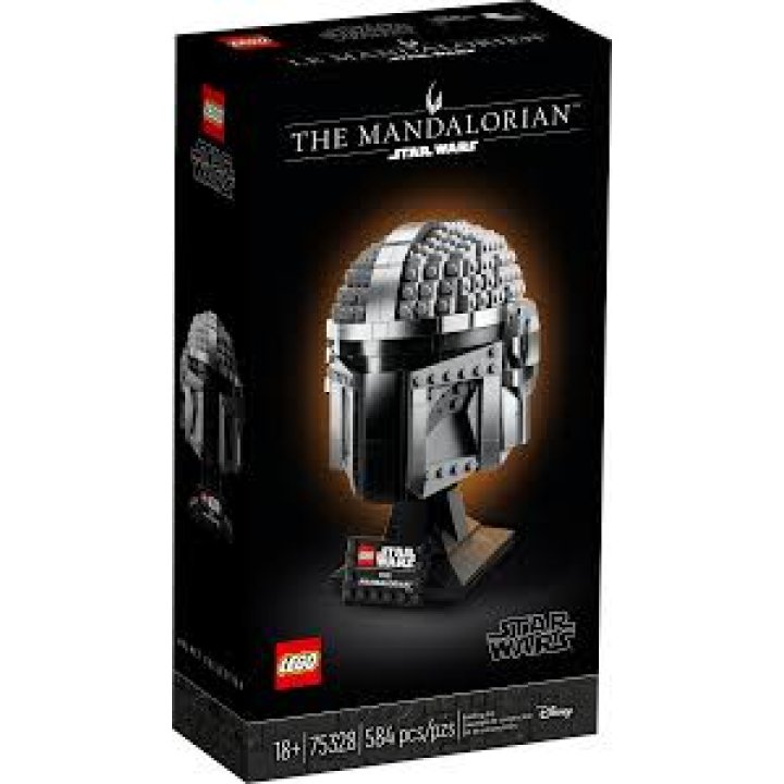 Lego star w casco mandaloriano