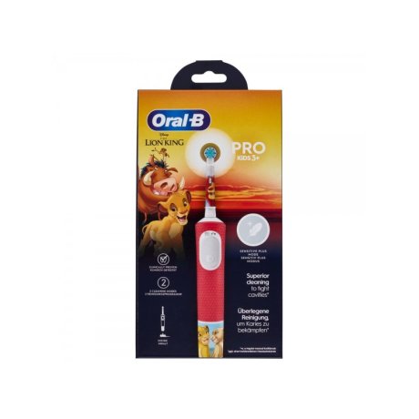 Oral-B Kids 3+ Spazzolino Elettrico - Edizione Re Leone