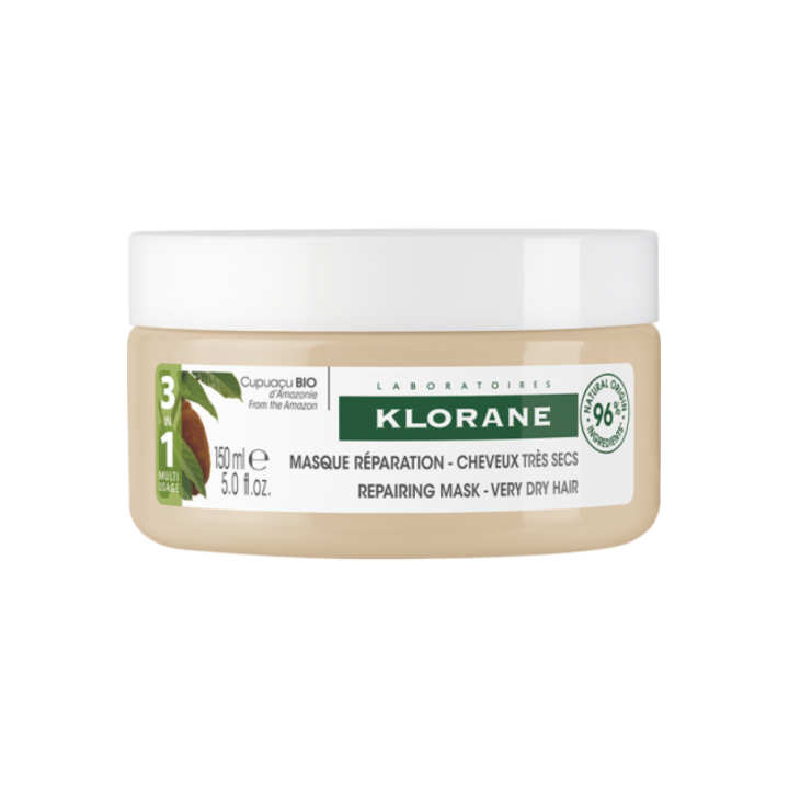 KLORANE Maschera 3 in 1 Ristrutturante al Cupuacu 150ml