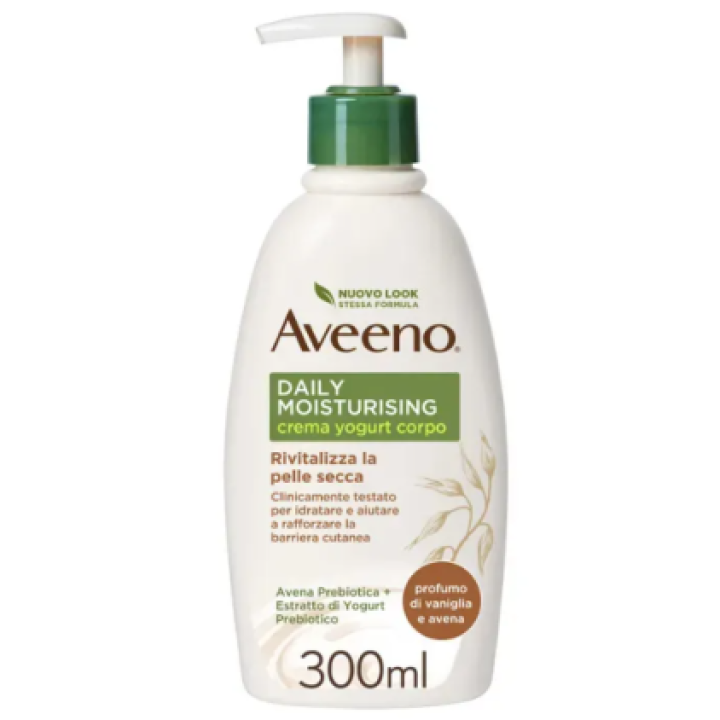 Aveeno Crema Corpo Yogurth Vaniglia