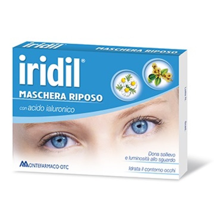 IRIDIL Masch.Riposo Occhi 4pz