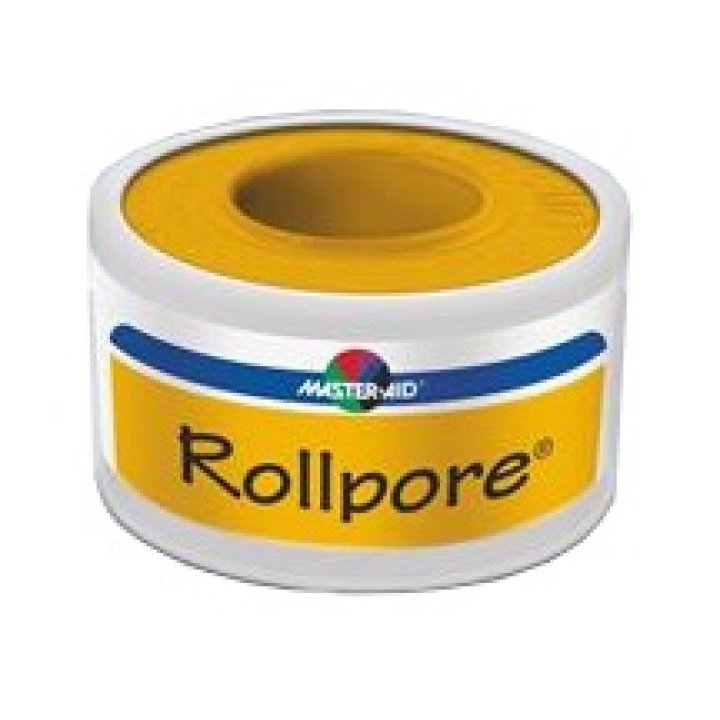 CEROTTO IN ROCCHETTO MASTER-AID ROLLPORE TESSUTO NON TESSUTO5X2,5