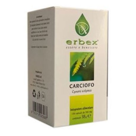 CARCIOFO 100 Cps 380mg   ERBEX