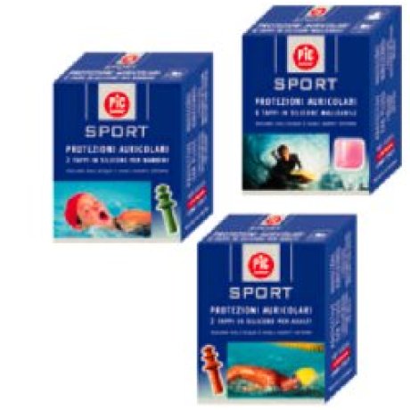 PIC Sport Tappi Aur.Sil.6 pz