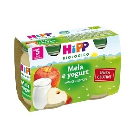 OMO HIPP Bio Mela/Yog.2x125g