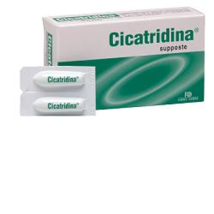 CICATRIDINA Supposte 10pz