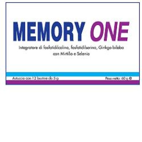 MEMORY ONE INTEG 12 BUSTE