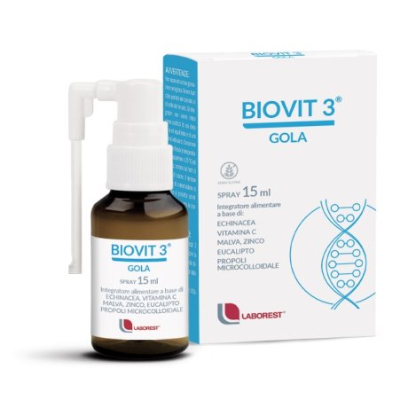 BIOVIT*3 Gola Spray Orale 15ml