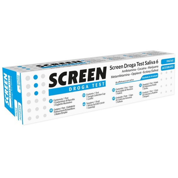 SCREEN Droga M-Saliva 6 Test