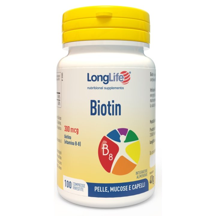 LONGLIFE BIOTIN 100 Cpr