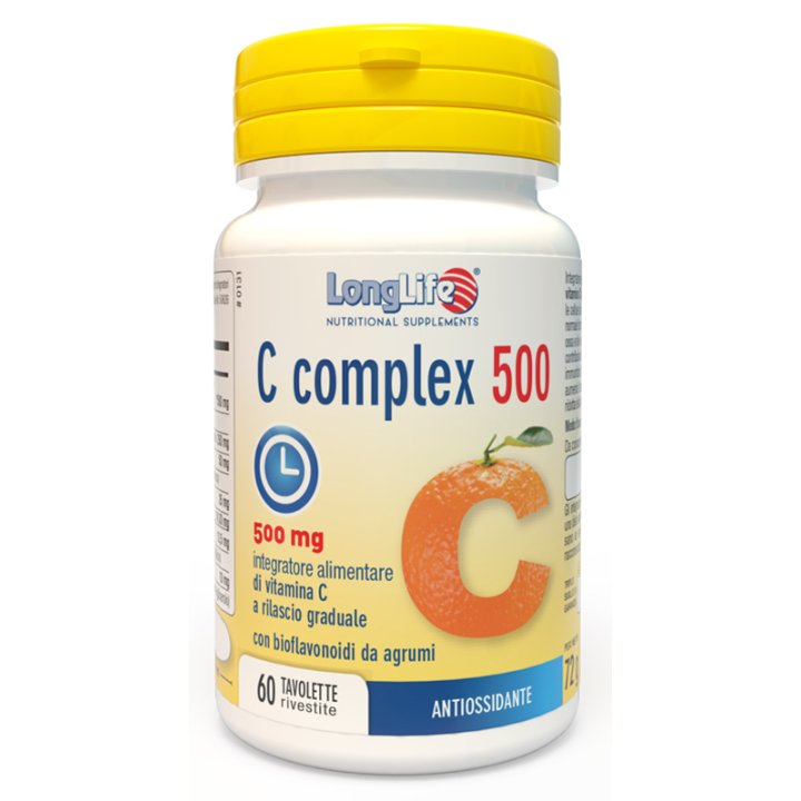 LONGLIFE C COMPLEX 500 TIME RELEASED 60 TAVOLETTE