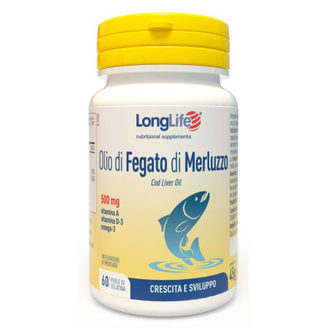 Longlife Olio Fe M 500mg 60prl