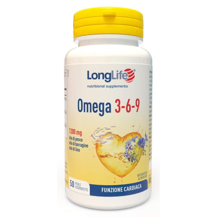 LONGLIFE OMEGA 3 6 9 50 PERLE