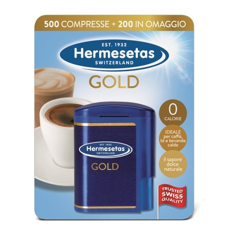 HERMESETAS GOLD 500+200 COMPRESSE 35 G