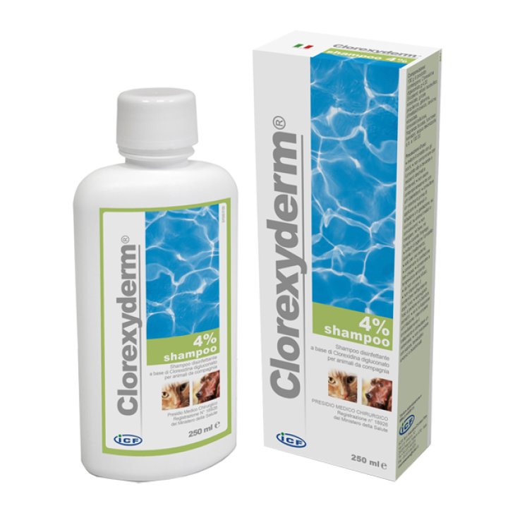 CLOREXYDERM SHAMPOO 4% 250 ML