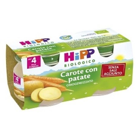 OMO HIPP Bio Carota+Pat.2x80g