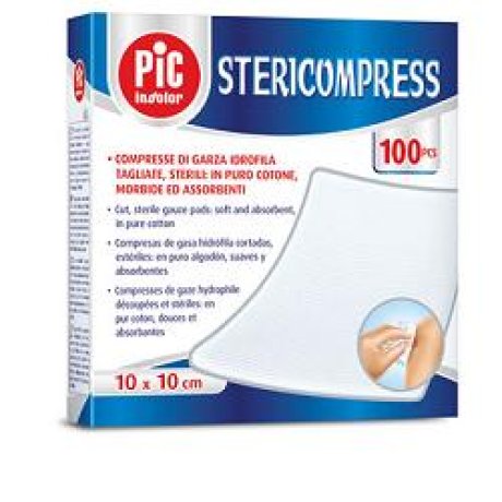 STERICOMPRESS TNT 10x10  25pz