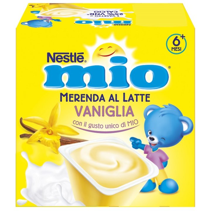 MIO Mer.Latte Vaniglia 4x100g