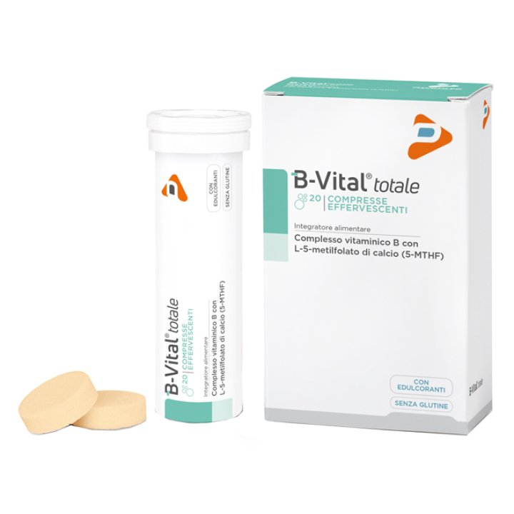 B-VITAL TOTALE ARANCIA 2 TUBI 10 COMPRESSE EFFERVESCENTI