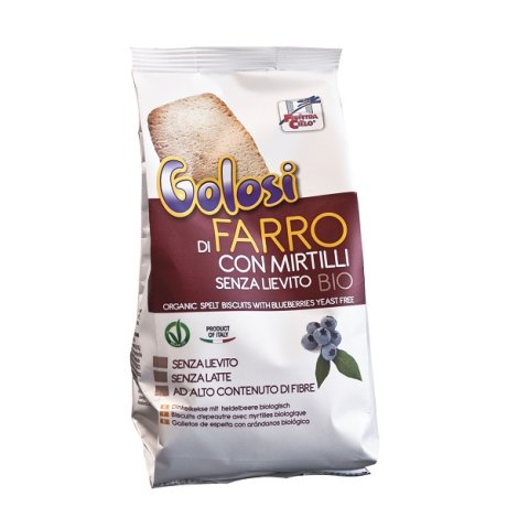 I GOLOSI Bisc.FarroMirt.250g