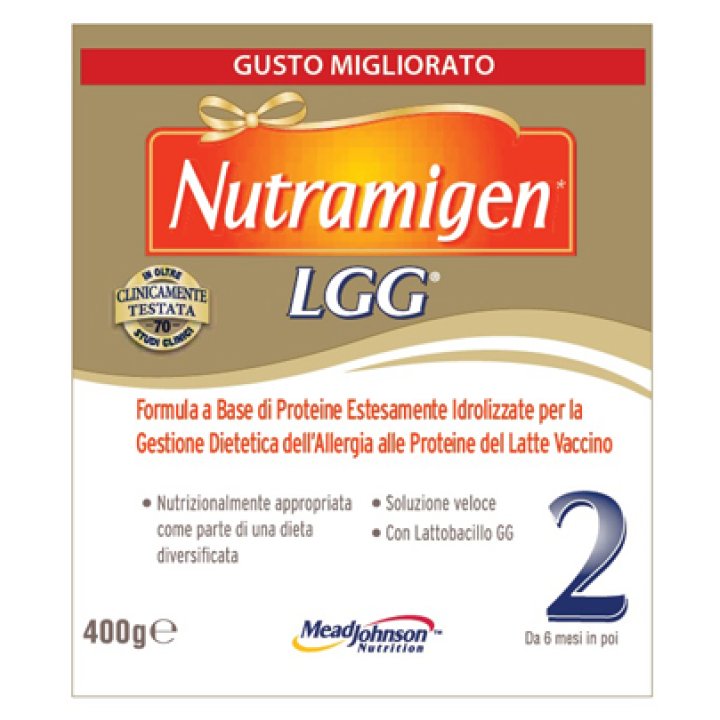 NUTRAMIGEN 2 LGG 400g(+6 mesi)