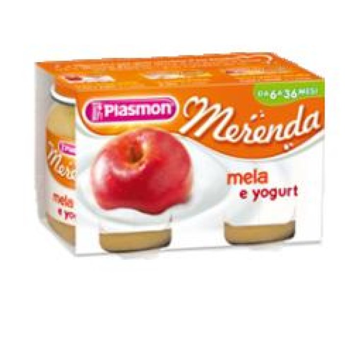 PLASMON Dessert Yog.Mela2x120g