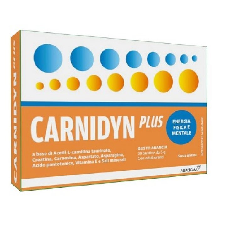 CARNIDYN PLUS 20 BUSTINE DA 5 G GUSTO ARANCIA