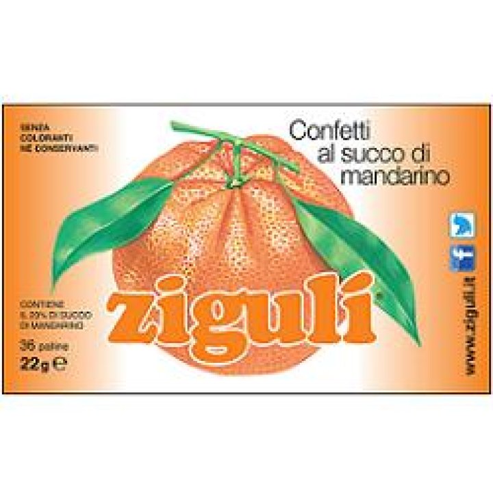 Ziguli Mandarino 36palline 22g