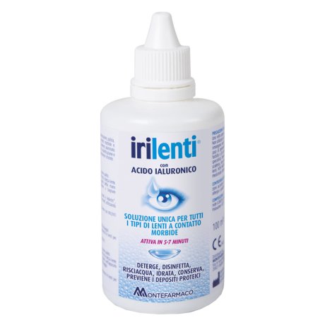 SOLUZIONE UNICA PER LENTI A CONTATTO IRILENTI 100ML