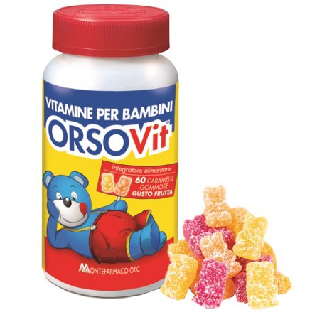 ORSOVIT CARAMELLE GOMMOSE VITAMINA BB SENZA GLUTINE 60 PEZZI