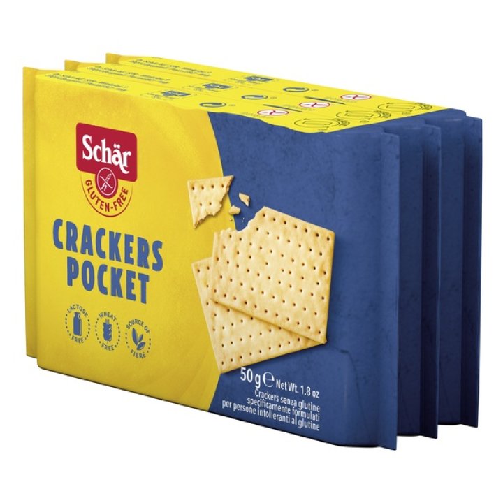 SCHAR Crackers Pocket 3x50g