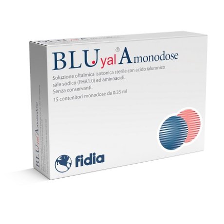 BLU YAL A MONODOSE GOCCE OCULARI 15 FLACONCINI 0,35 ML