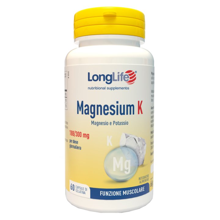 LONGLIFE MAGNESIUM K 60 Cps