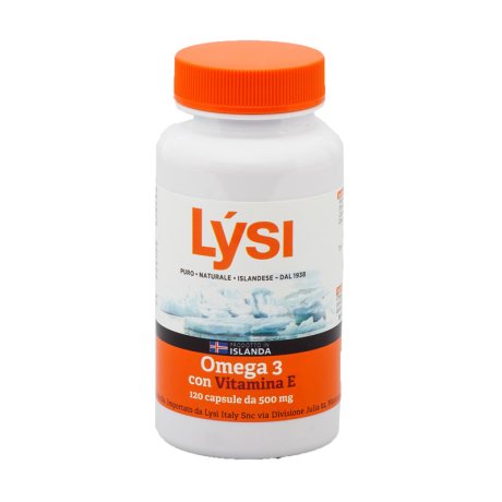 LYSI Omega 3 Vit.E 120 Cps