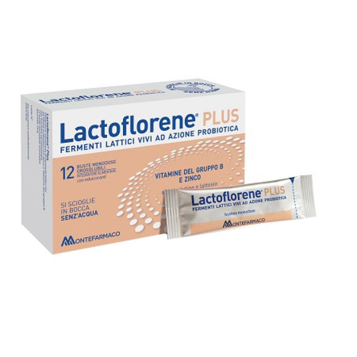 LACTOFLORENE PLUS 12 BUSTINE MONODOSE