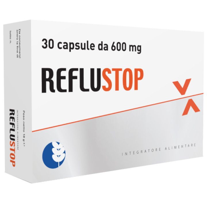 REFLUSTOP 30 Cps 600mg