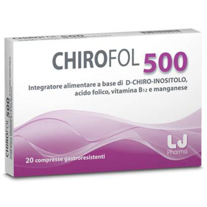 CHIROFOL* 500 20 Cpr 800mg