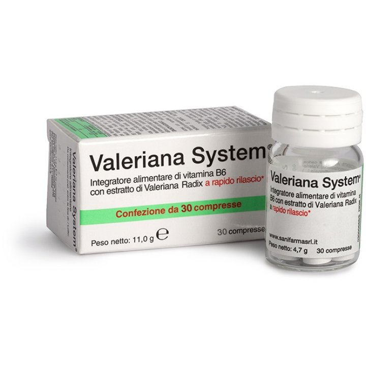 VALERIANA SYSTEM 30CPR