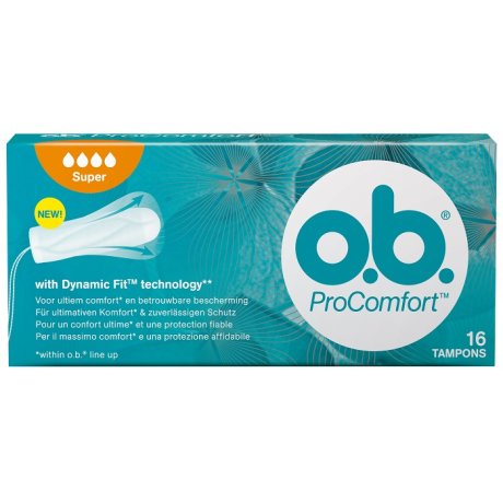 OB SUPER PRO COMFORT TAMPONI 16 PEZZI