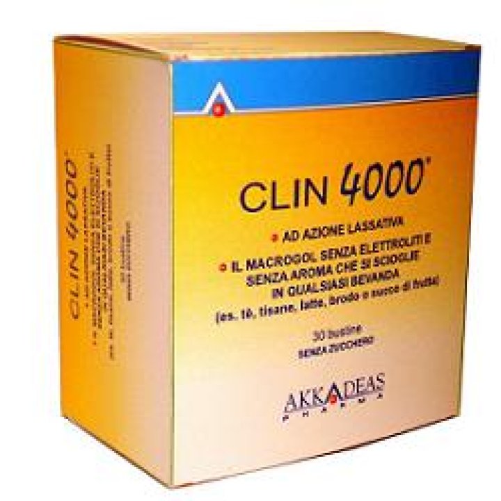 CLIN 4000 LASSATIVO 30 BUSTINE MONODOSE 10 G