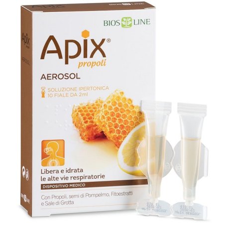 APIX PROPOLI AEROSOL 10 FIALE MONODOSE X 2 ML BIOSLINE