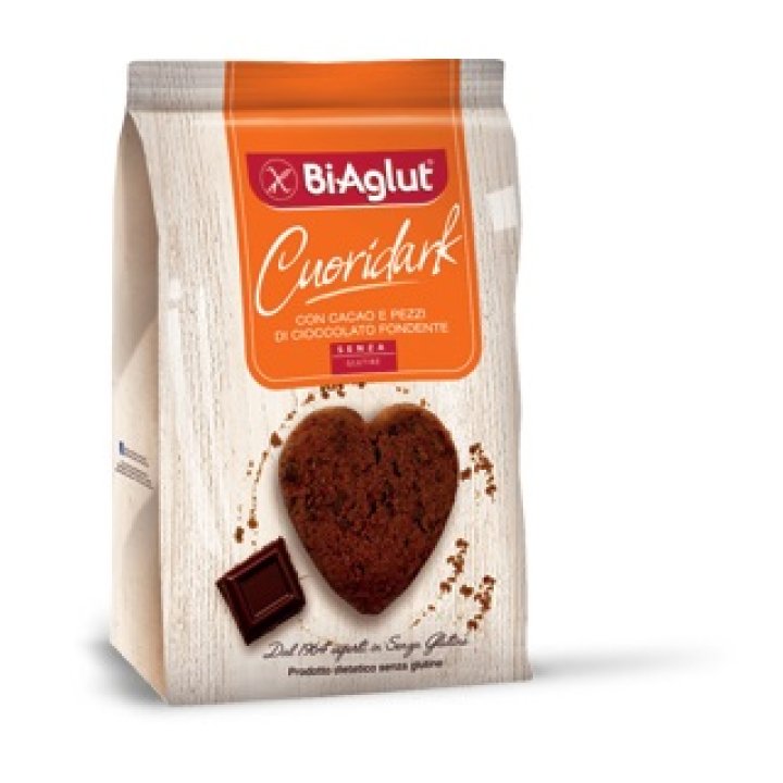 BIAGLUT Bisc.Cuori Dark 200g