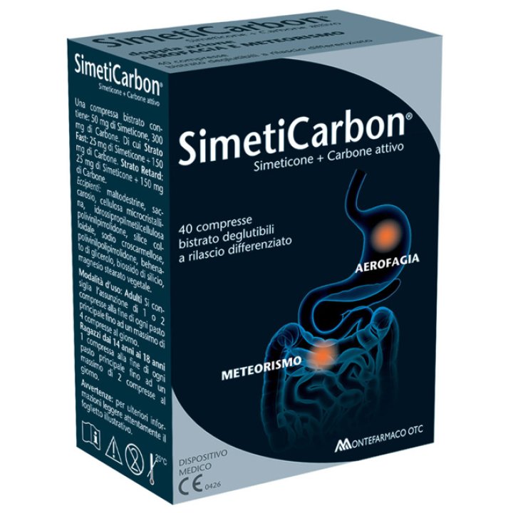 SIMETICARBON 40 Cpr