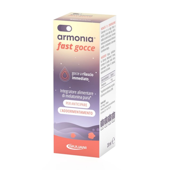 ARMONIA FAST Melat.1mg Gtt20ml