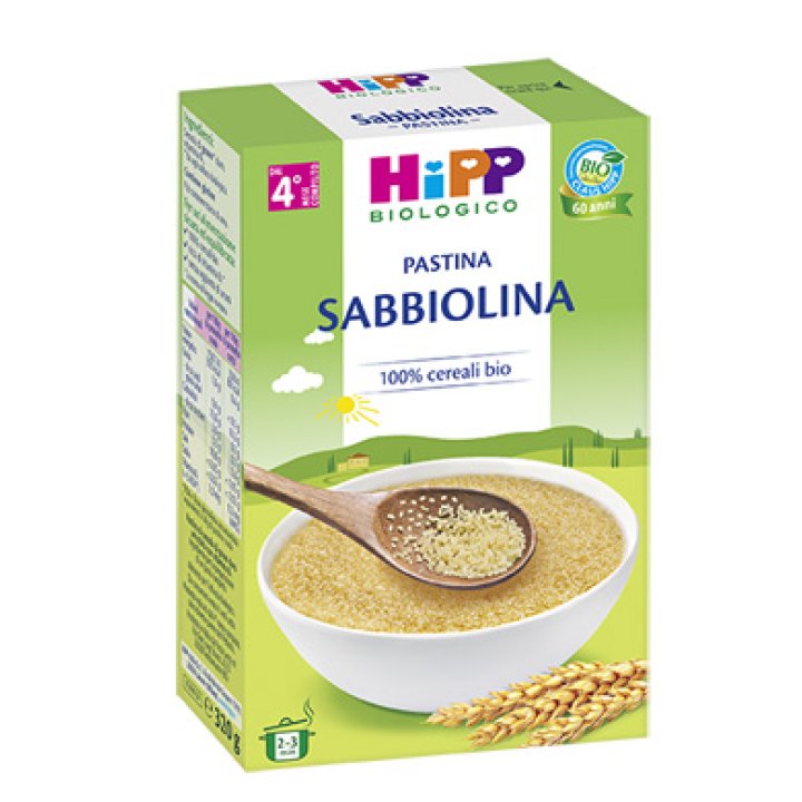 HIPP Bio Past.Sabbiolina 320g